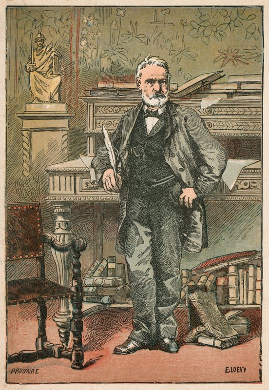 Wiktor Hugo autorstwa French School
