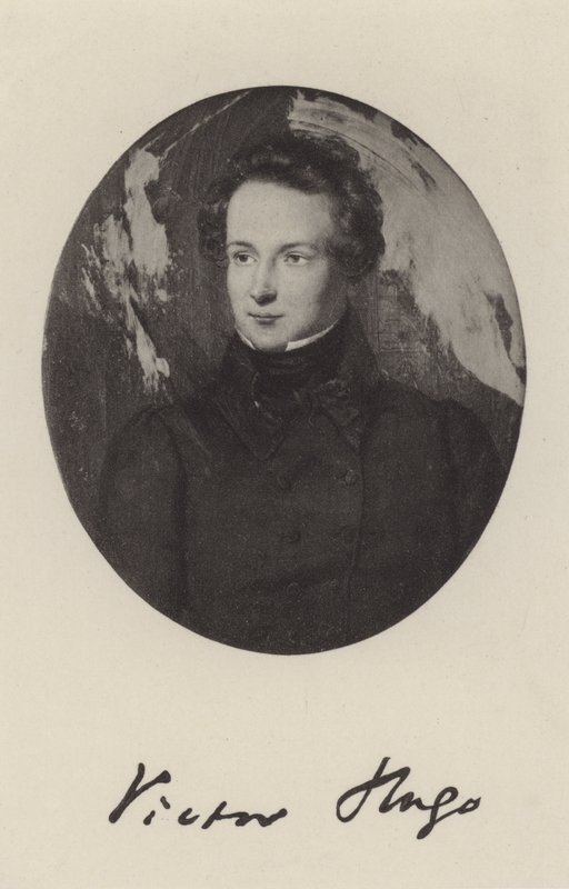 Victor Hugo, francuski poeta, powieściopisarz i dramaturg autorstwa French School