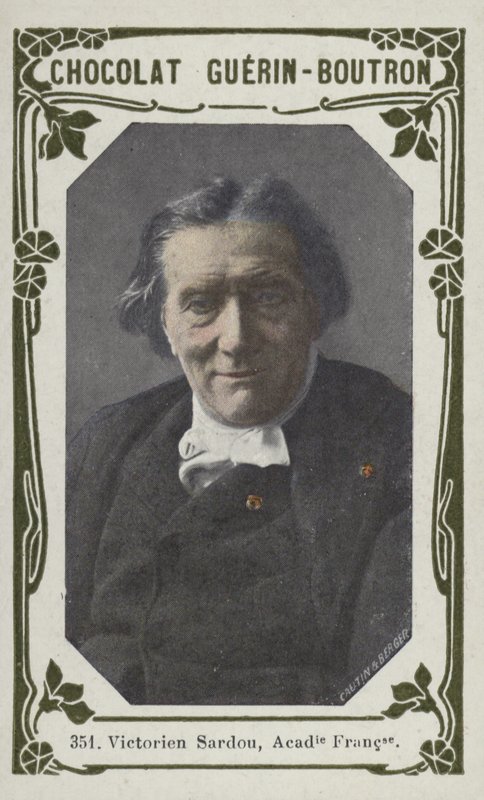 Victorien Sardou, Akademia Francuska (kolorowe zdjęcie) autorstwa French School