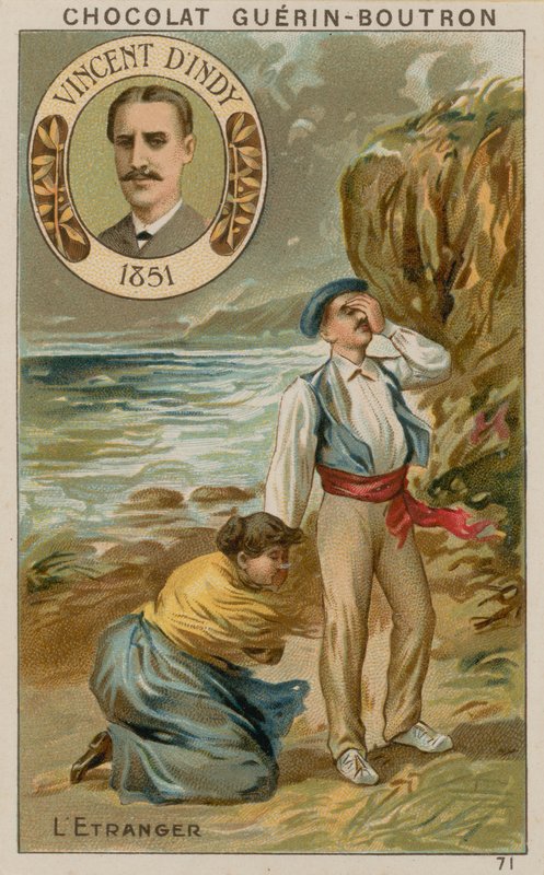 Vincent dIndy, LEtranger autorstwa French School