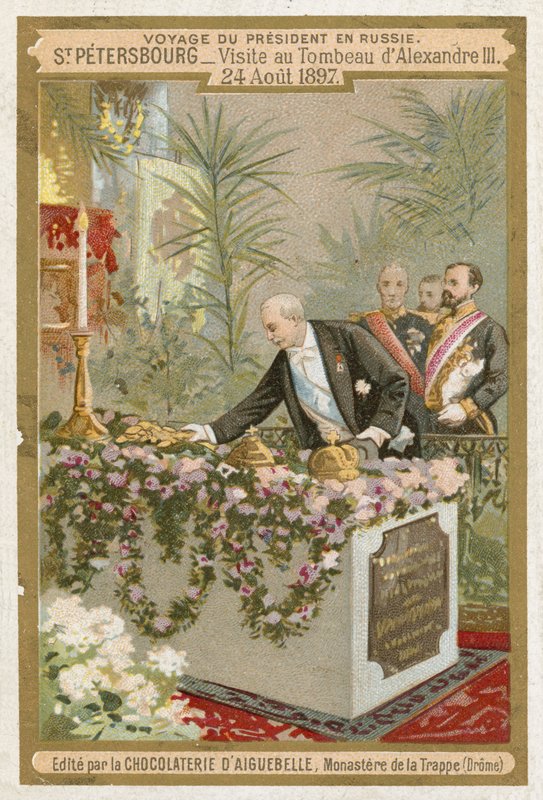 Wizyta prezydenta Francji Felixa Faure w Rosji, 24 sierpnia 1897 r. autorstwa French School