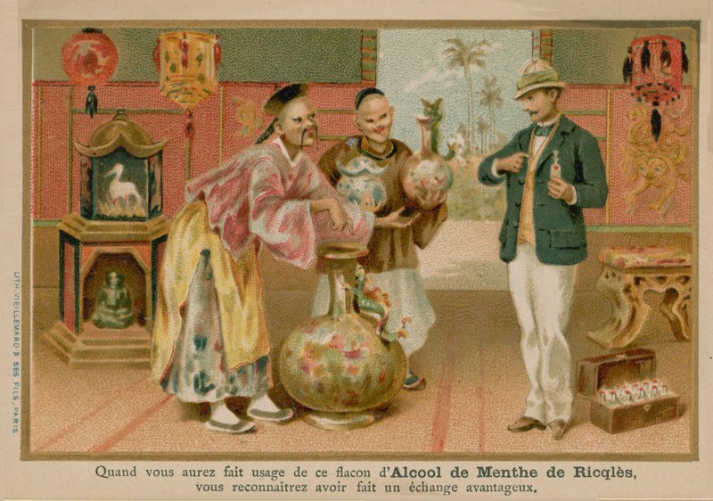 Kiedy użyjesz tej butelki Alcool de Menthe Ricqles, zrozumiesz, że wymiana jest korzystna autorstwa French School
