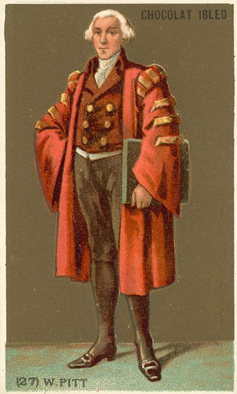 William Pitt Starszy (1708-1778), angielski mąż stanu autorstwa French School