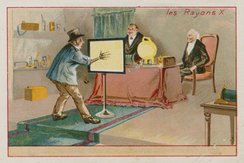 promienie rentgenowskie autorstwa French School