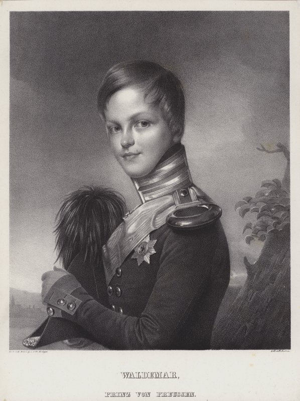 Książę Waldemar Prus autorstwa Friedrich Jentzen