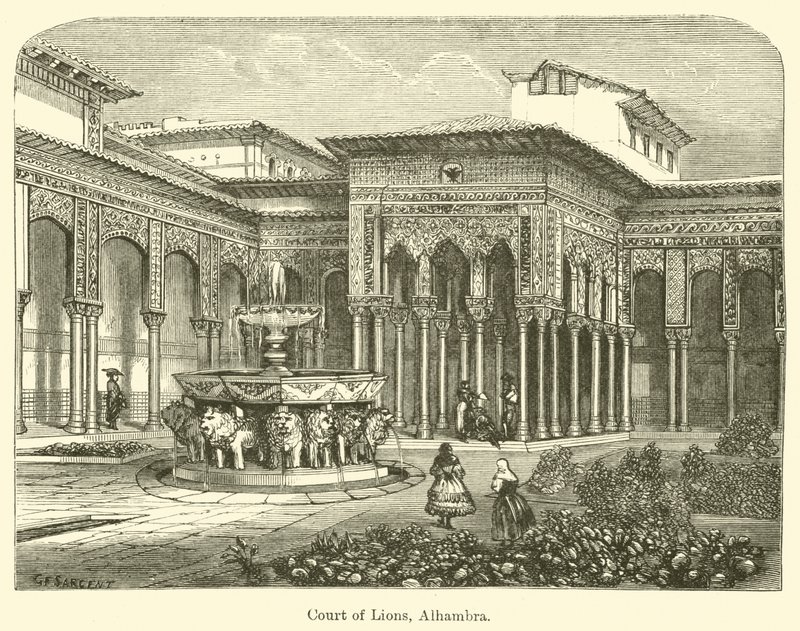 Sąd Lwów, Alhambra autorstwa G. F. Sargent