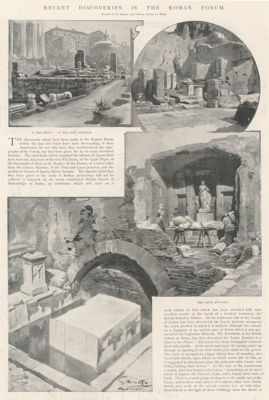 Ostatnie odkrycia na Forum Romanum autorstwa G.S. Amato