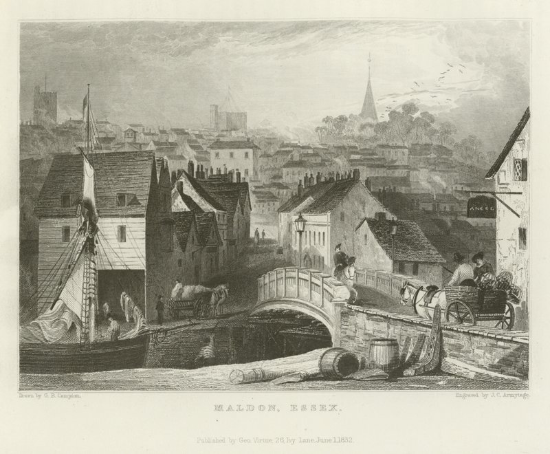 Maldon, Essex autorstwa George Bryant Campion