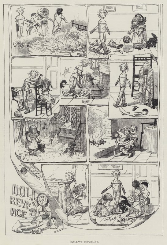 Zemsta Dolly autorstwa George Cruikshank
