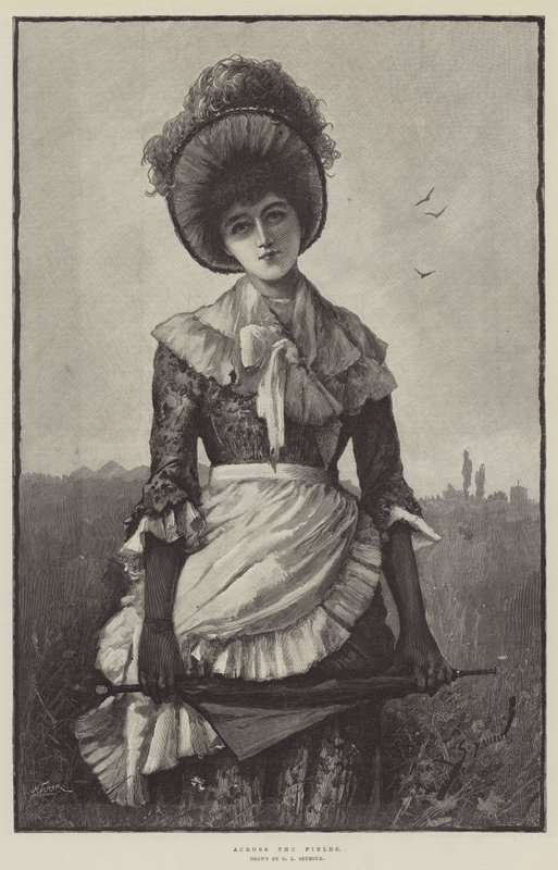Przez pola autorstwa George L. Seymour