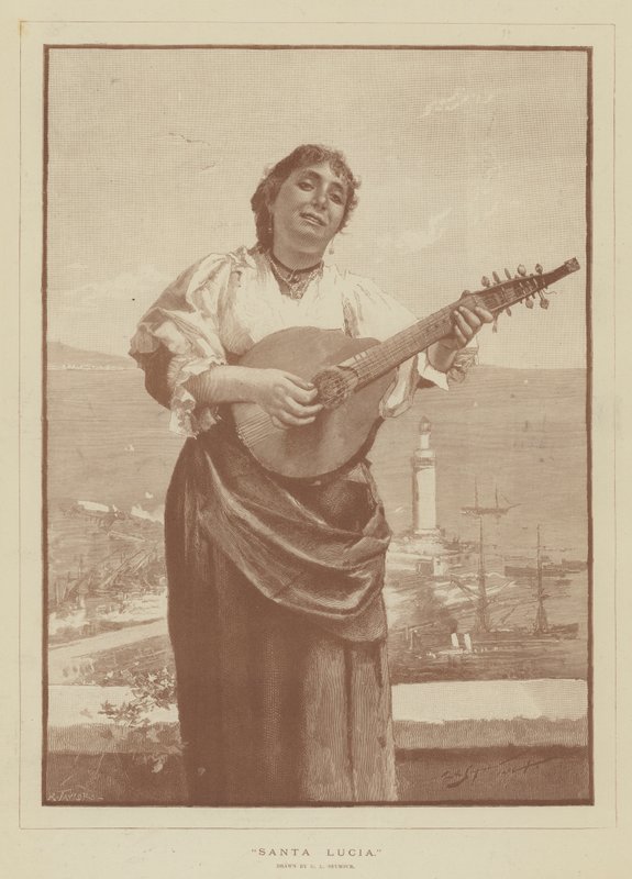 Saint Lucia autorstwa George L. Seymour