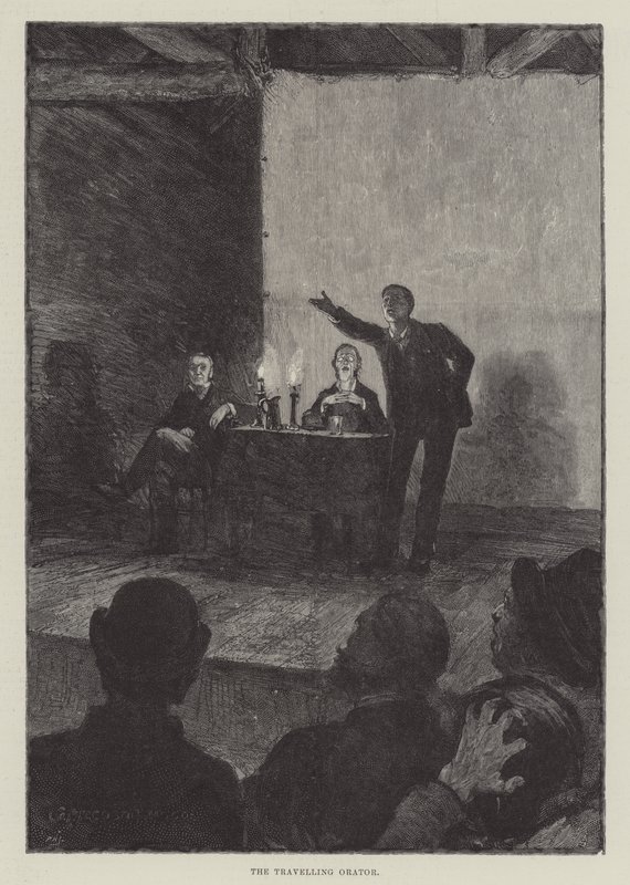 Wędrowny mówca autorstwa George Percy Jacomb Hood