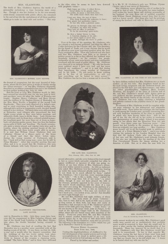 Pani Gladstone autorstwa George Richmond