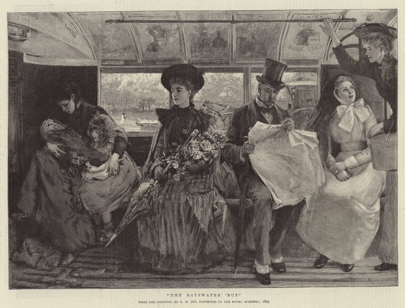 Autobus do Bayswater autorstwa George William Joy