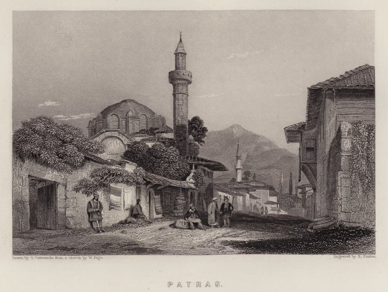 Patras (kolor lito) autorstwa George (after) Cattermole