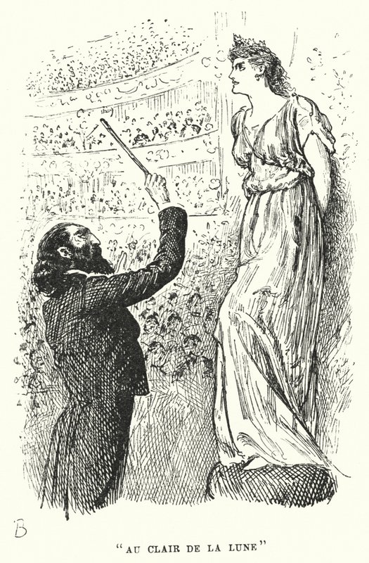 Ilustracja do Trilby autorstwa George du Maurier (grafika) autorstwa George (after) Du Maurier