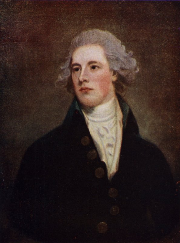 William Pitt Młodszy, angielski polityk torysów i premier (kolor lito) autorstwa George (after) Romney