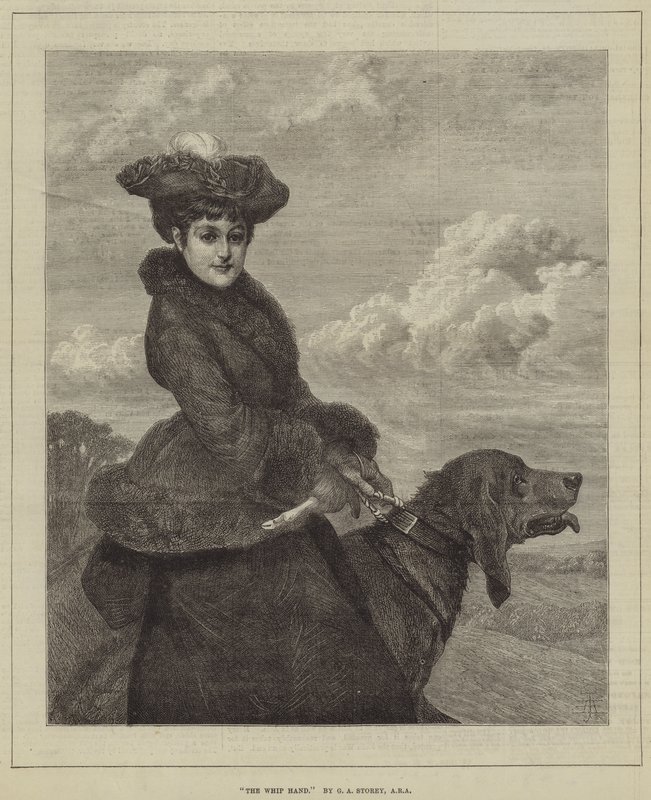 The Whip Hand autorstwa George Adolphus Storey