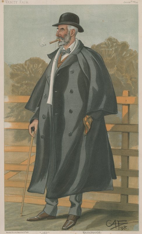 Jonathan Edward Backhouse autorstwa George Algernon Fothergill
