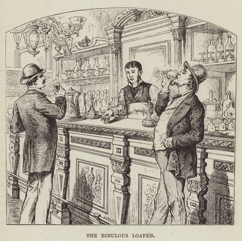 Bibulous Lofer autorstwa George Augustus Sala