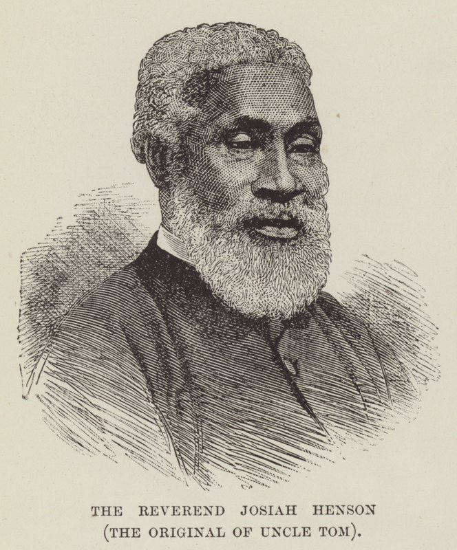 Wielebny Josiah Henson (Oryginał wuja Toma) autorstwa George Augustus Sala