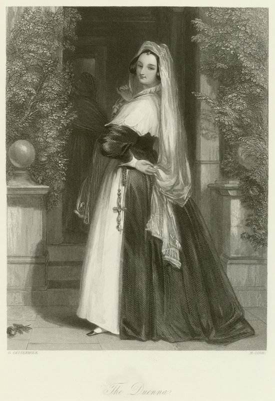 Duenna autorstwa George Cattermole