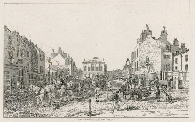 Dom Sesji, Clerkenwell autorstwa George Cooke