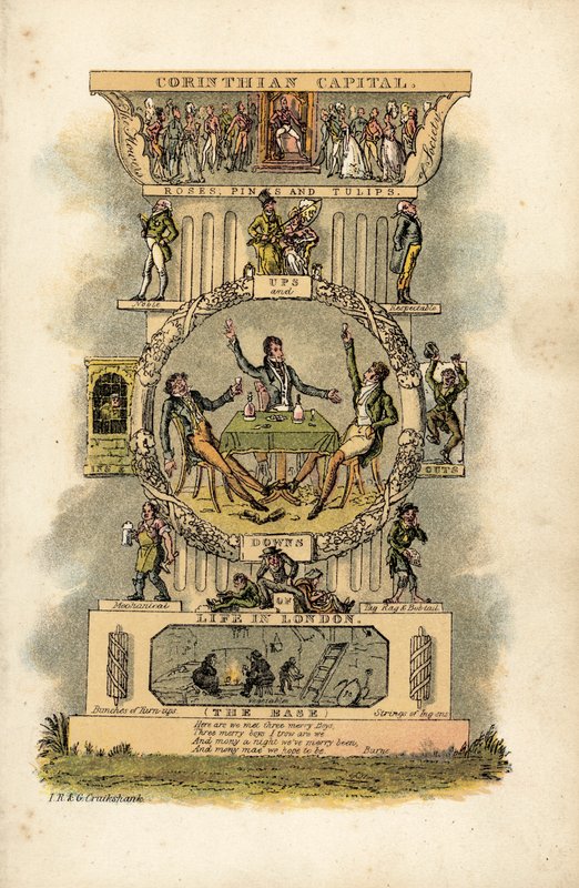 Stolica Koryntu autorstwa George Cruikshank