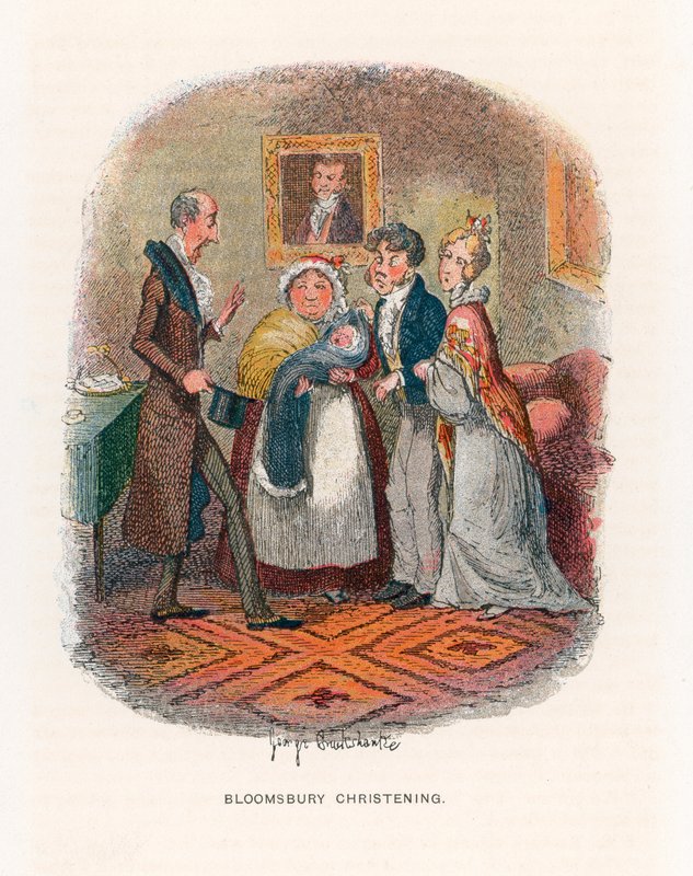 Ilustracja na ciężkie czasy autorstwa George Cruikshank