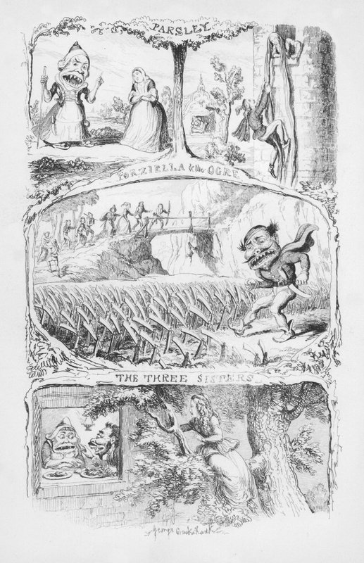 Ilustracja do The Pentamerone autorstwa George