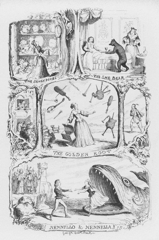 Ilustracja do The Pentamerone autorstwa George
