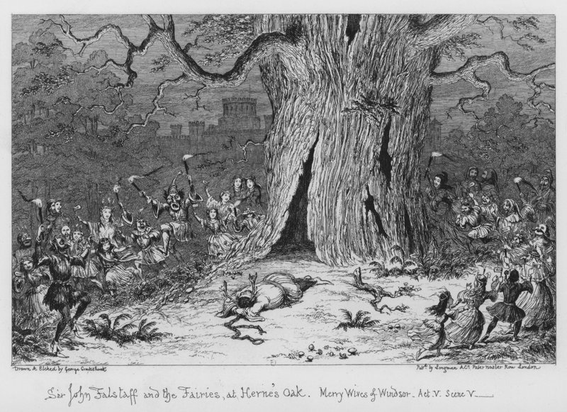 Sir John Falstaff i wróżki w Herne