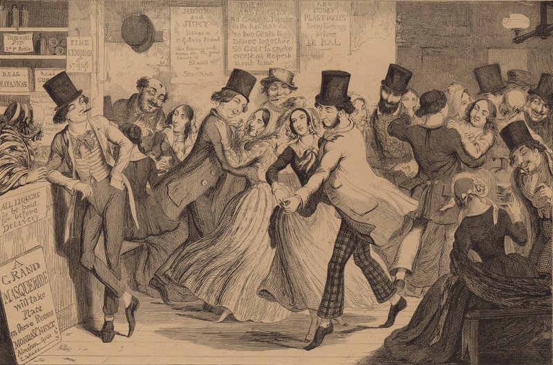 Dzieci pijaka autorstwa George Cruikshank