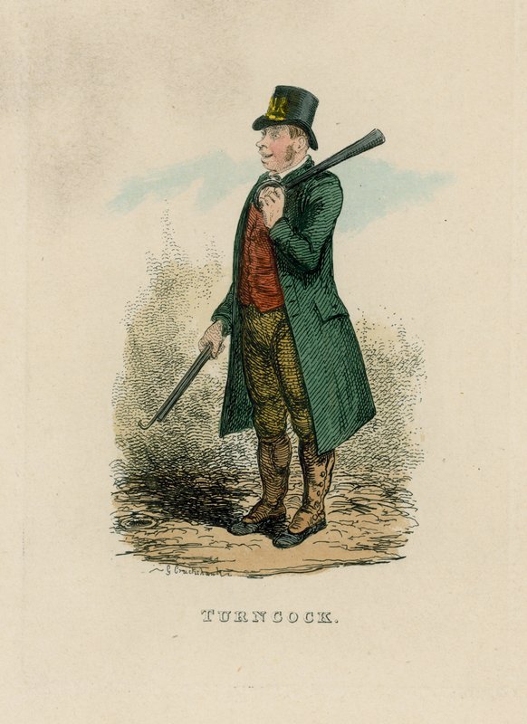 Turncock autorstwa George Cruikshank