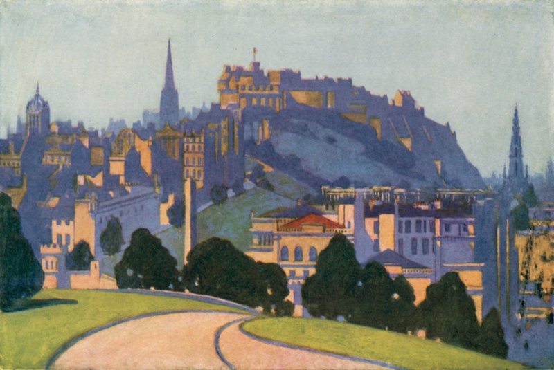 Edynburg autorstwa George F. Henry