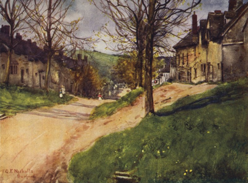 Burford autorstwa George Franck Nicholls