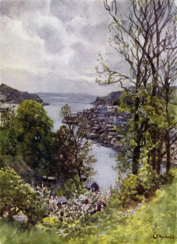 Fowey (kolor lito) autorstwa George Franck Nicholls