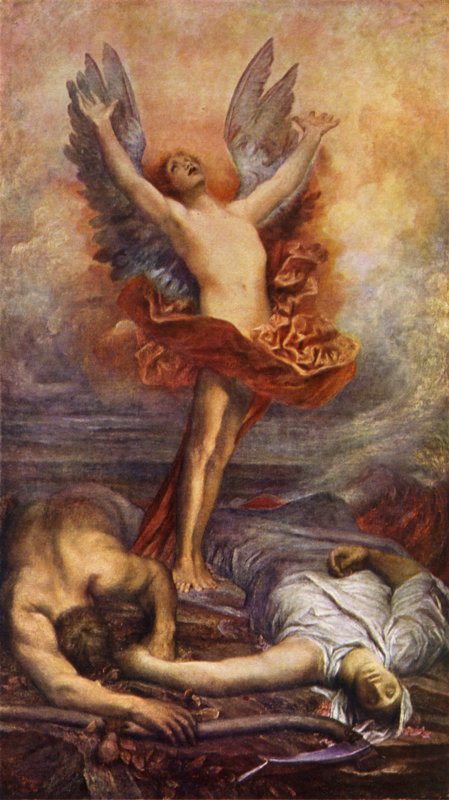 Triumf miłości (kolor lito) autorstwa George Frederick (after) Watts