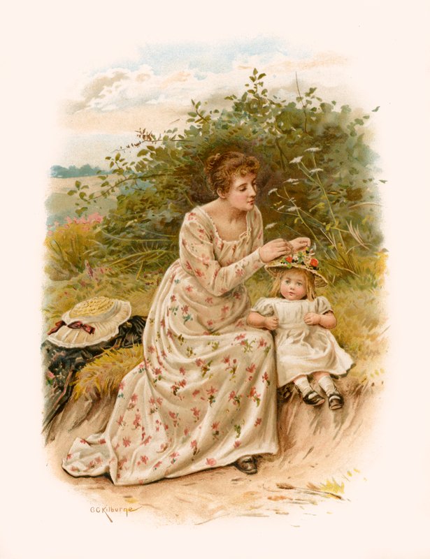 Dora Tennysona autorstwa George Goodwin Kilburne