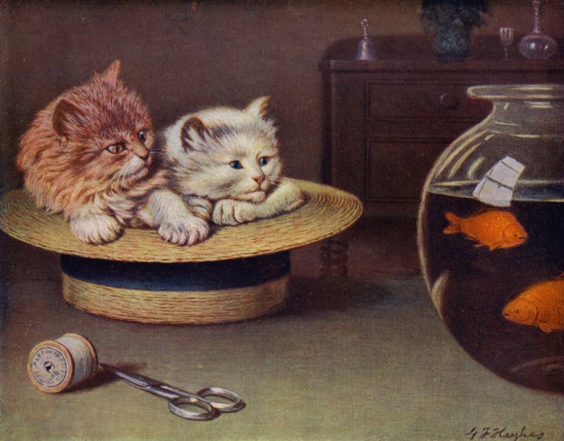 Oglądanie (kolor lito) autorstwa George H. Hughes