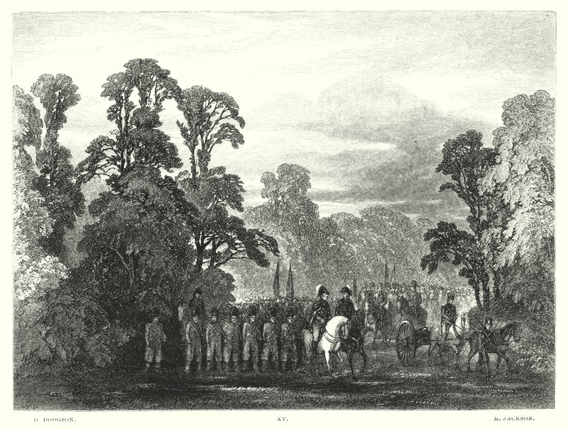 Childe Harold Lorda Byrona, Canto III, Stanza 27 (grawerowanie) autorstwa George Haydock Dodgson