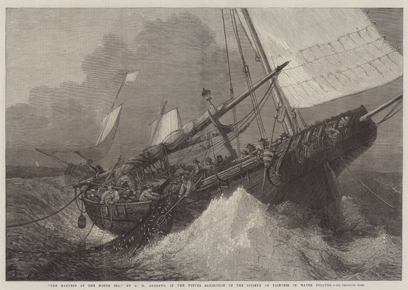 Żniwa Morza Północnego autorstwa George Henry Andrews