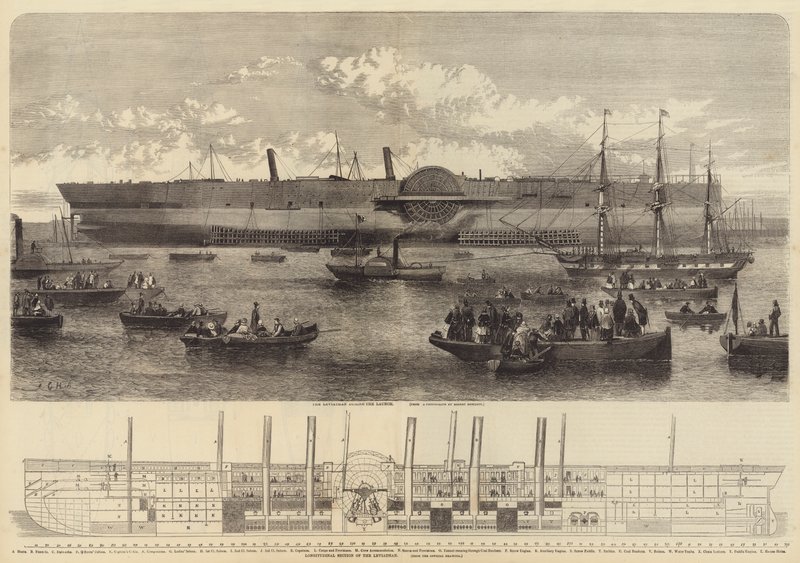 Lewiatan autorstwa George Henry Andrews