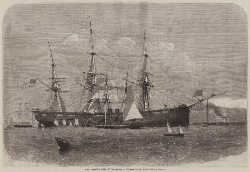 Korweta parowa Stanów Zjednoczonych, Niagara autorstwa George Henry Andrews