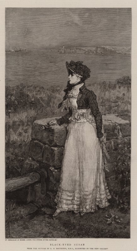 Czarnooka Susan autorstwa George Henry Boughton