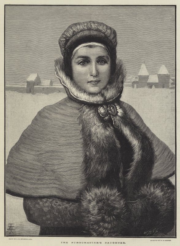 Córka Burgomistrza autorstwa George Henry Boughton