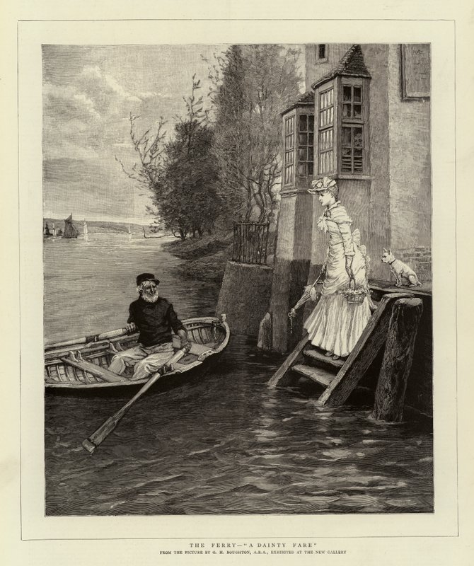 Prom, Smakołyk autorstwa George Henry Boughton