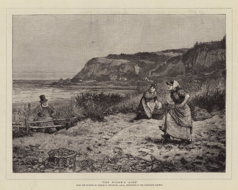 Akr Wdowy autorstwa George Henry Boughton