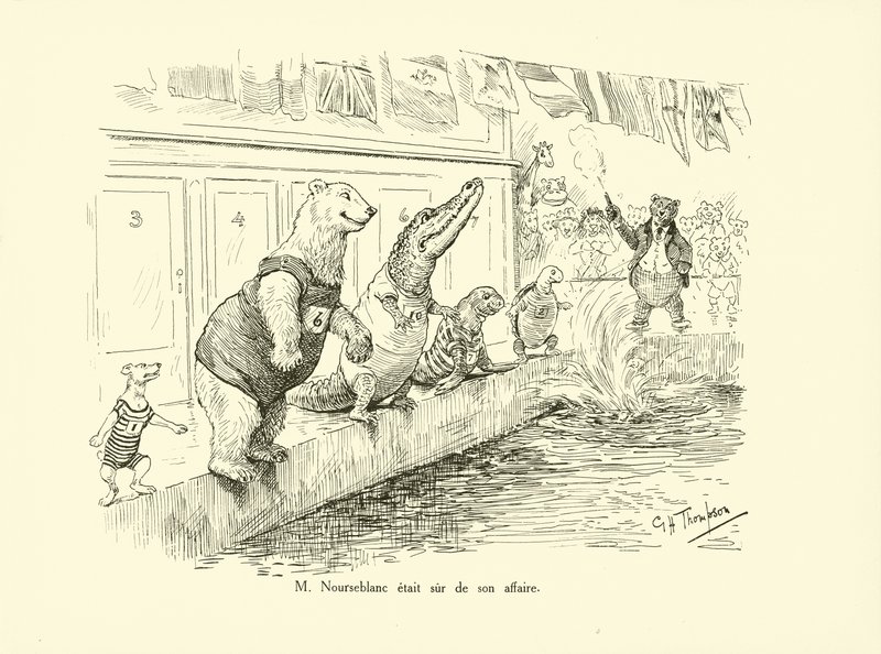 Pan Nourseblanc był pewny swoich interesów (litografia) autorstwa George Henry Thompson