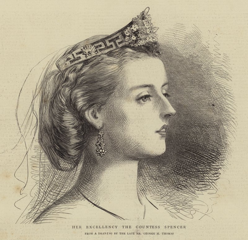 Jej Ekscelencja Hrabina Spencer autorstwa George Housman Thomas